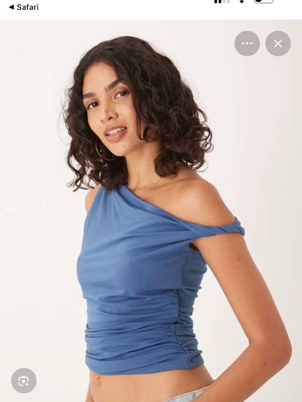 Abercrombie Asymmetrical Twist Top